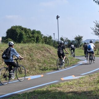 水戸平成学園高等学校　サイクリング